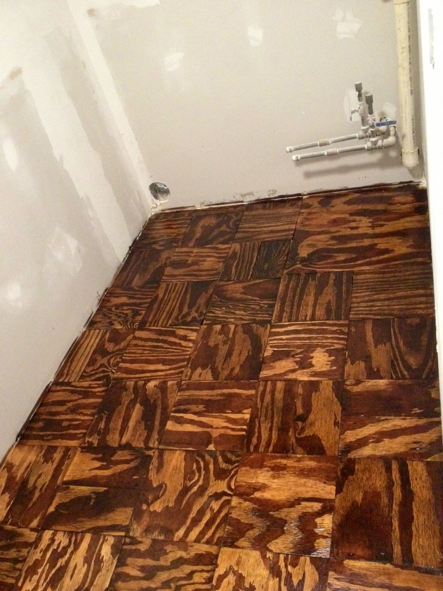 Пол из фанеры