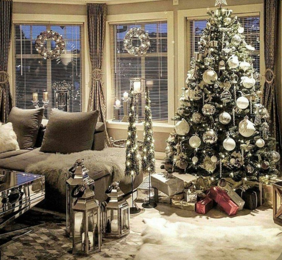 Новогодний декор интерьера