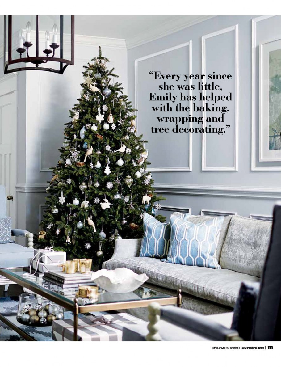 Новогодняя елка в интерьере квартиры