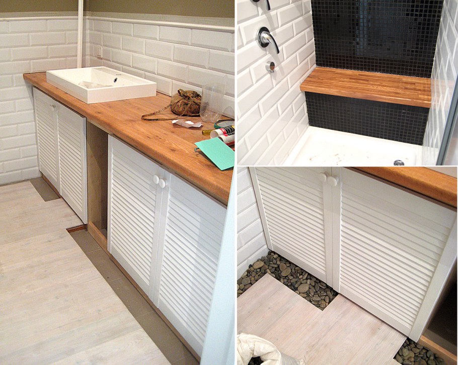 Рейки в прихожей