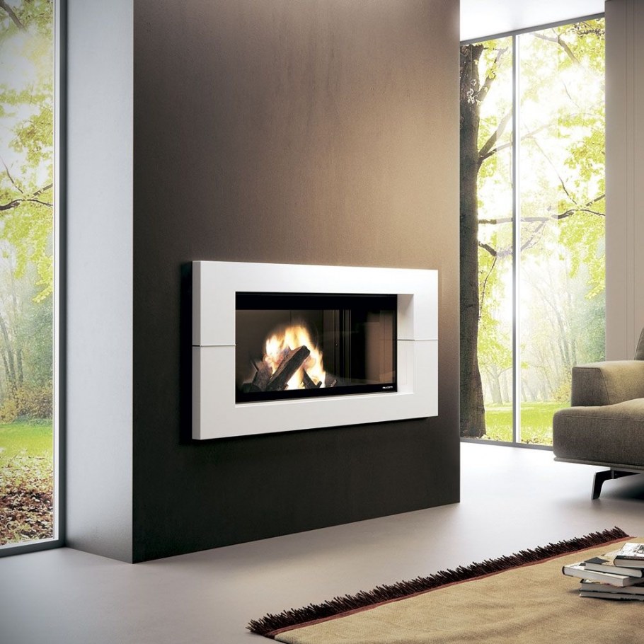 Электрический камин Гленрич Genius 240 Black Glass