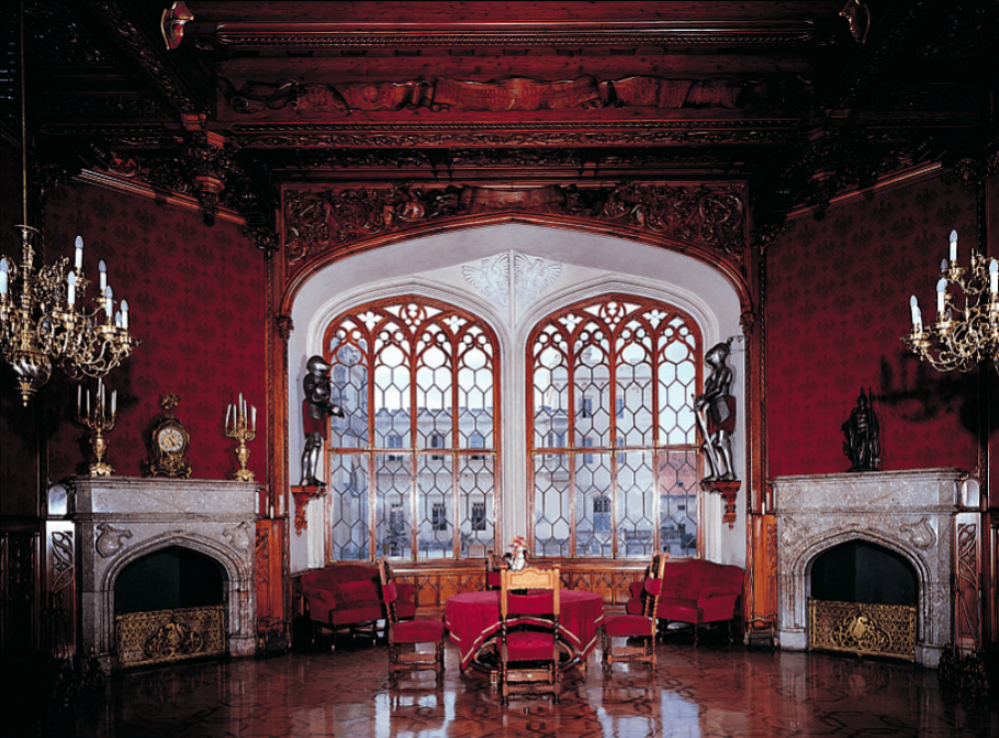 Замок Леднице интерьеры