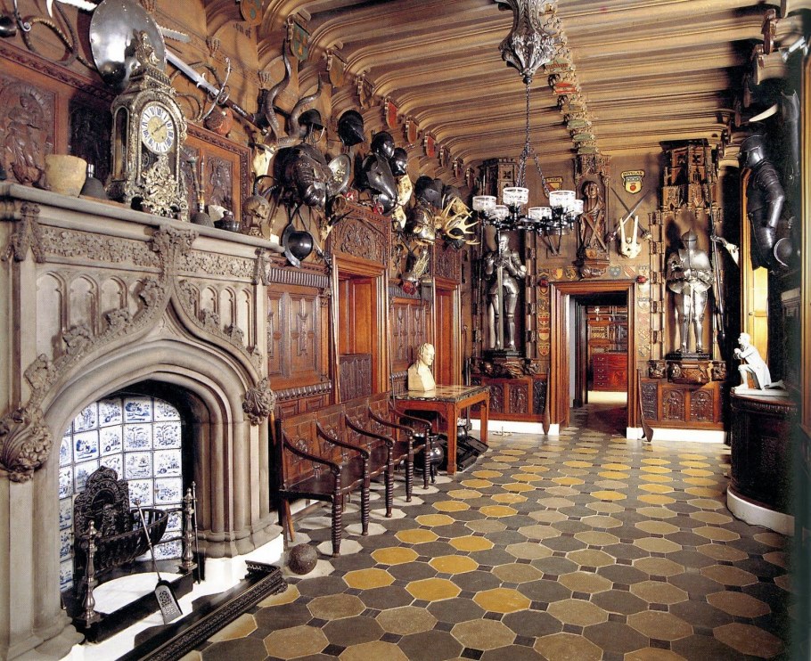 Норванштайнер замок интерьер