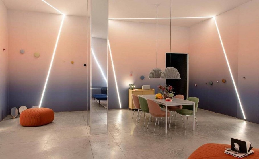 Освещение в гостиной