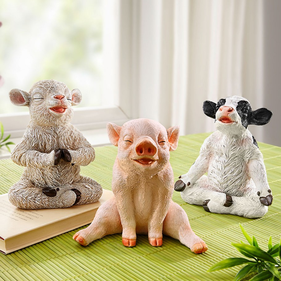 Белые статуэтки для интерьера