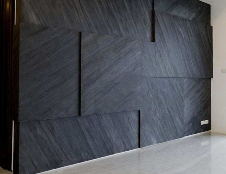 Сланец в интерьере