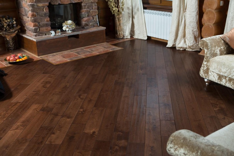 Черс Кантри паркетная доска в интерьере