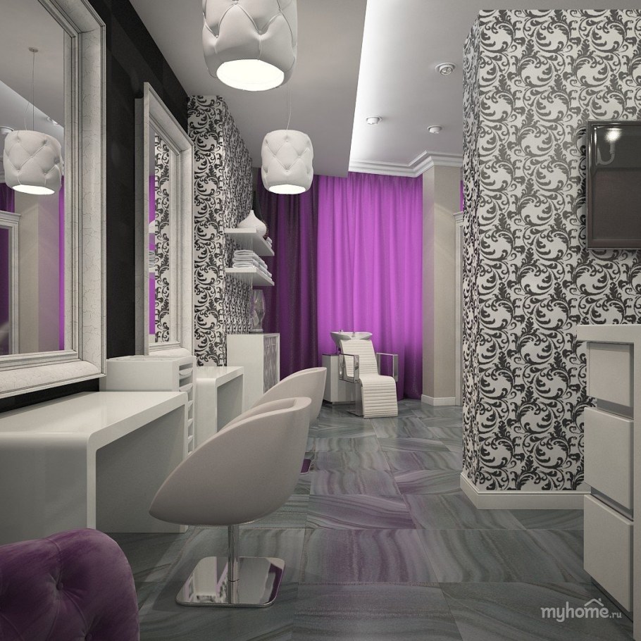 Интерьер рабочего места парикмахера