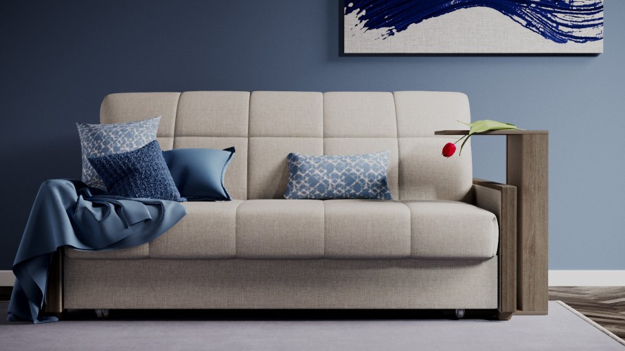 Скай вельвет 16 Аскона диван