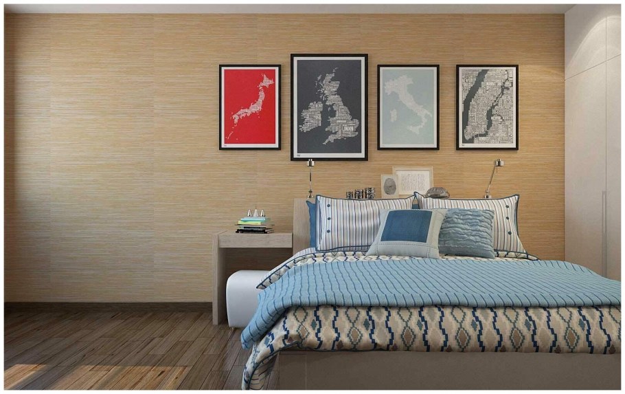 Натуральные обои Cosca в интерьере