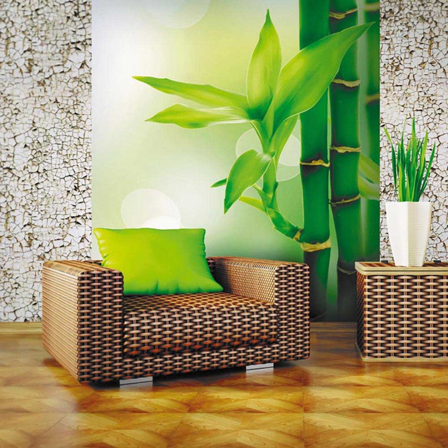 Бамбуковое полотно для стен