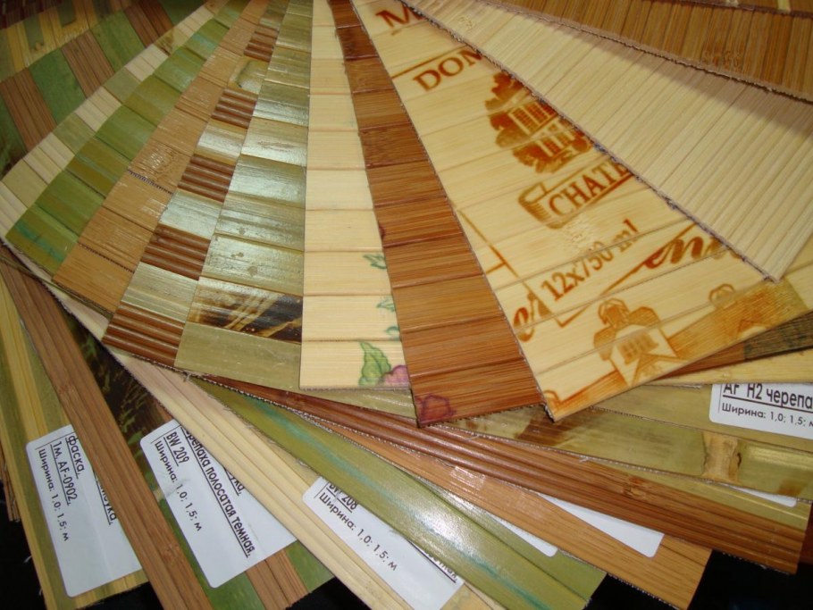 Обои из натуральных растительных материалов