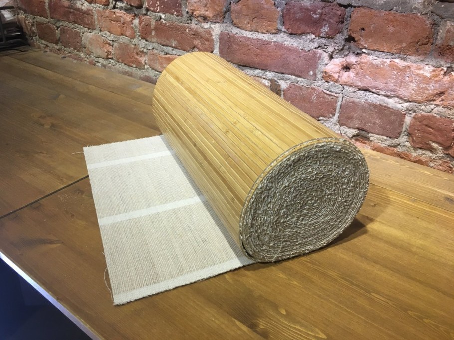 Рулон бамбукового полотна