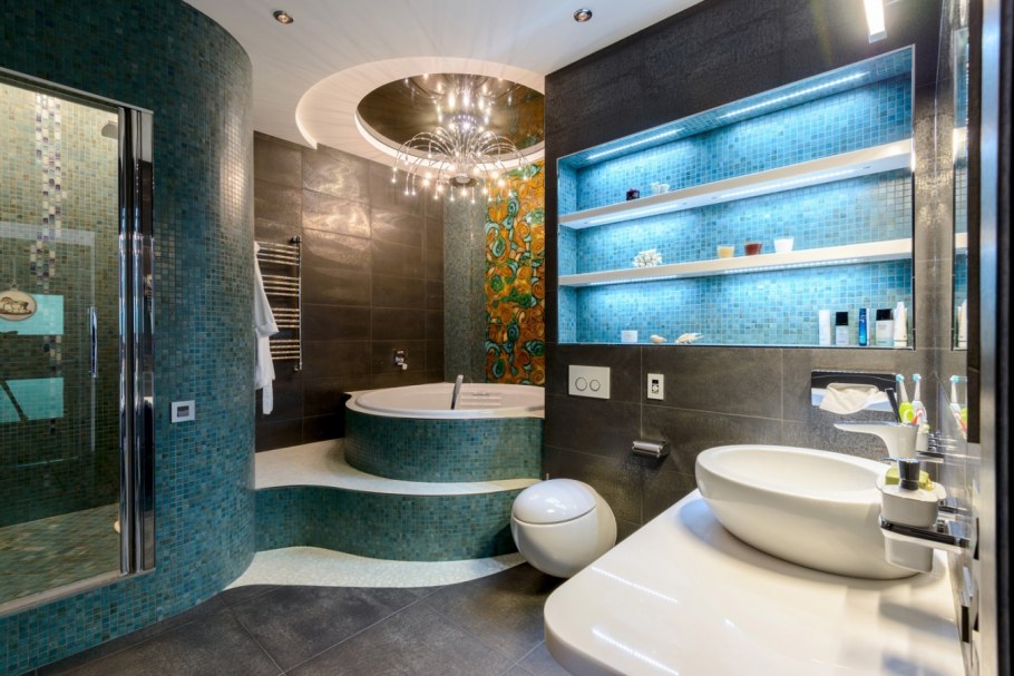 Ванная в стиле спа