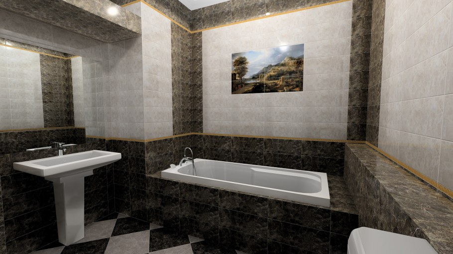 Плитка Belani Сафи серый 250x500