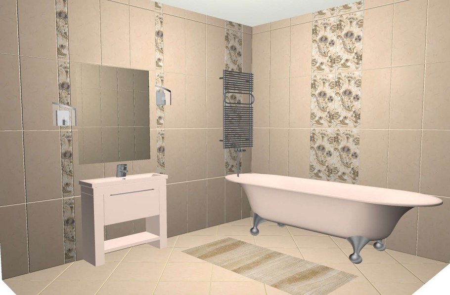 Верджилиана плитка Керама Марацци в интерьере