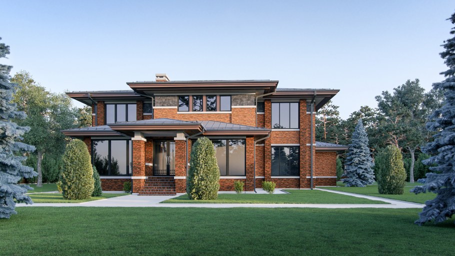 Архитектор Райт стиль прерий