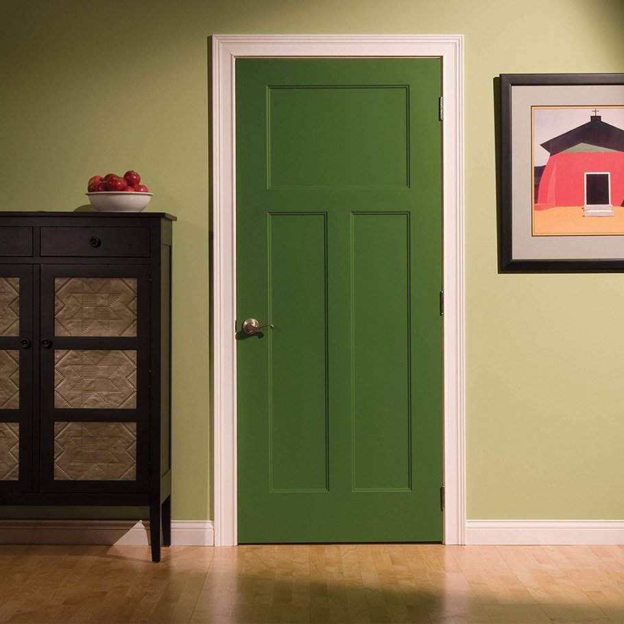 Зеленые межкомнатные двери