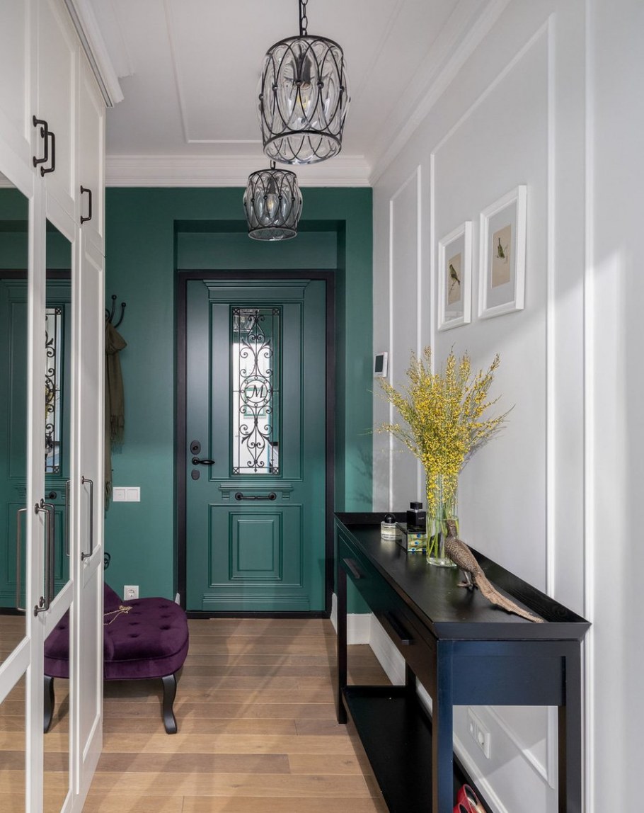 Зеленые межкомнатные двери