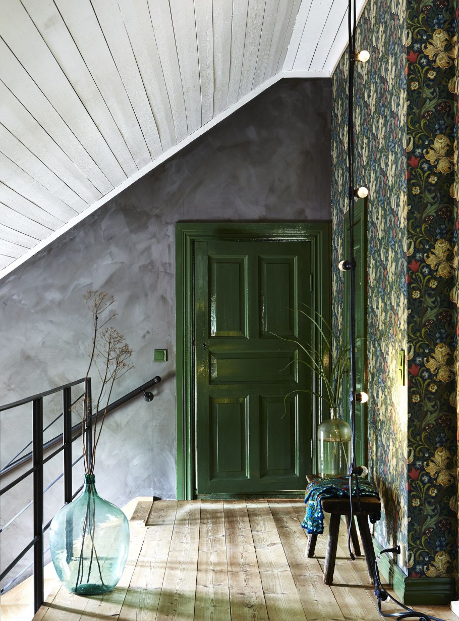 Зеленые межкомнатные двери