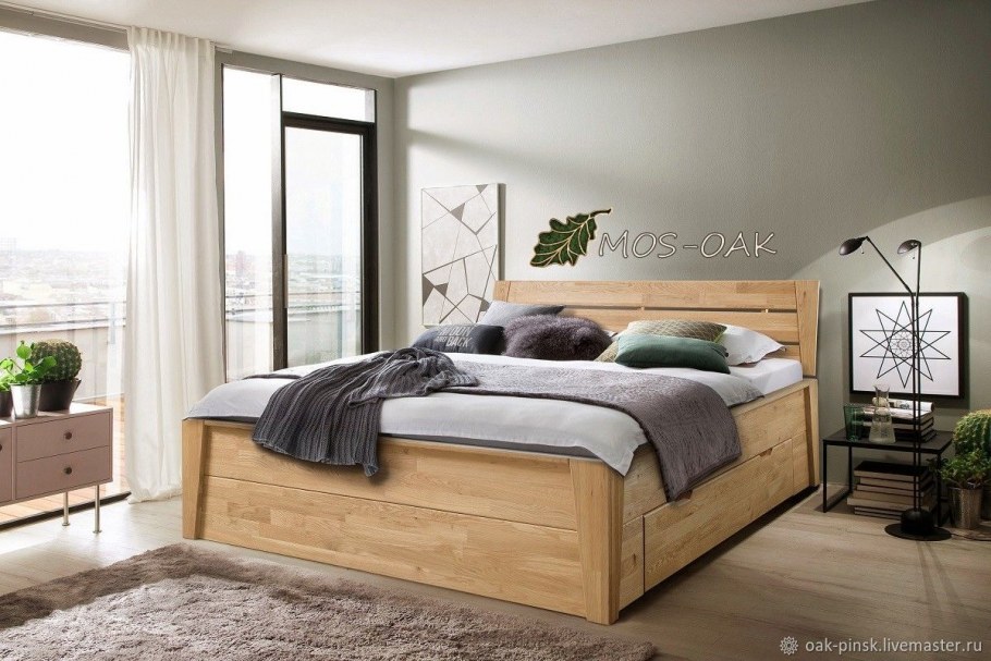 Кровать Мальмо массив Dreamline