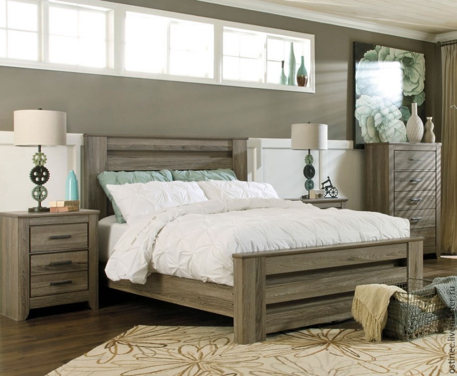 Design Wood кровать Модерн