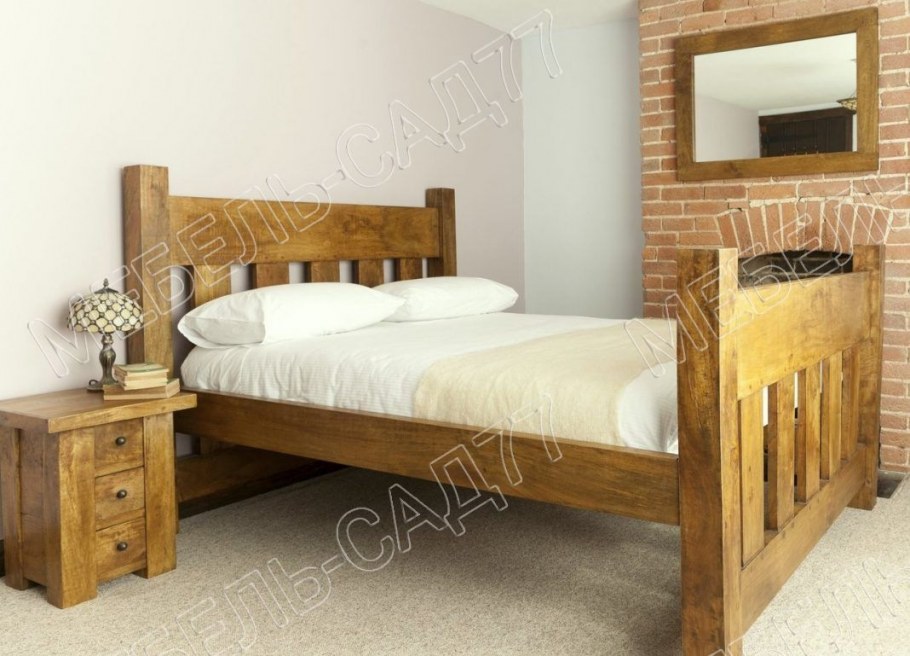 Rustic Wood Decor спальня