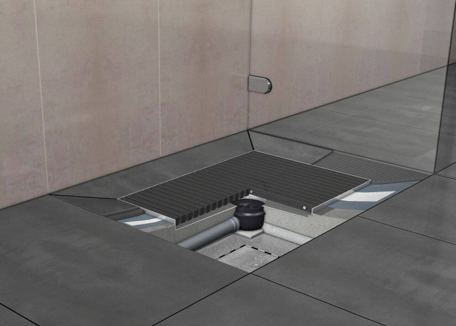 Трап для душа в полу под плитку ТП 103.50