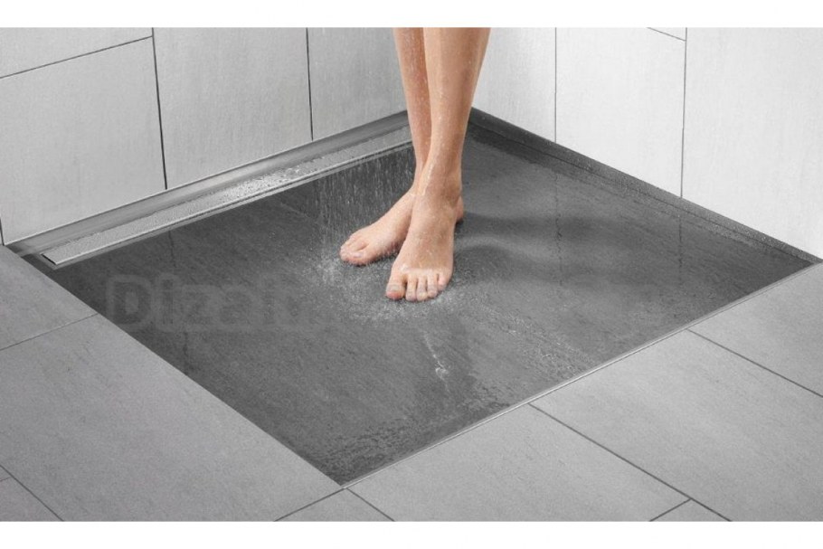 Гидроизоляция трапа для душа в полу