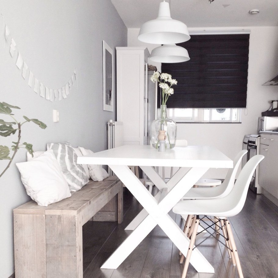 Стол обеденный Макс Max Buk бук+белый