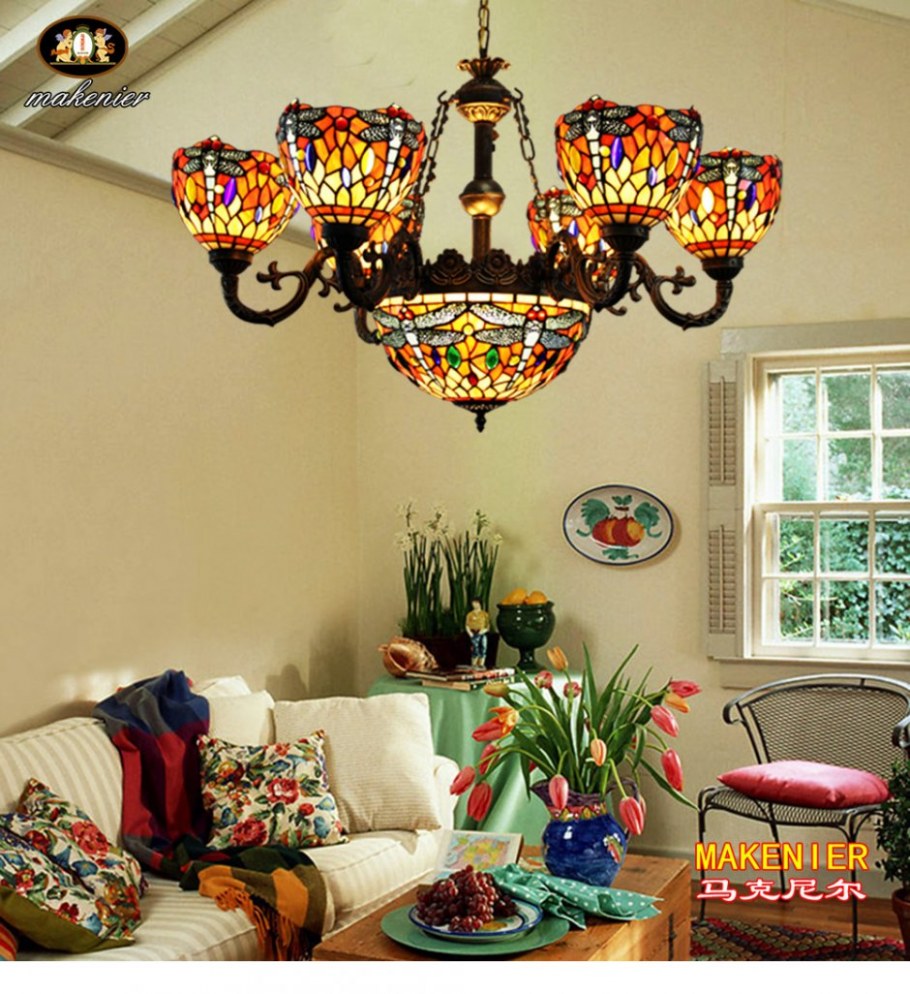 Турецкие люстры Тиффани