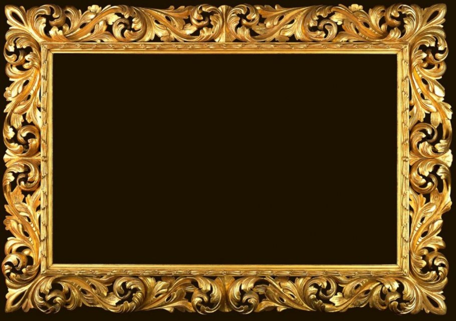 Thin Gold frame