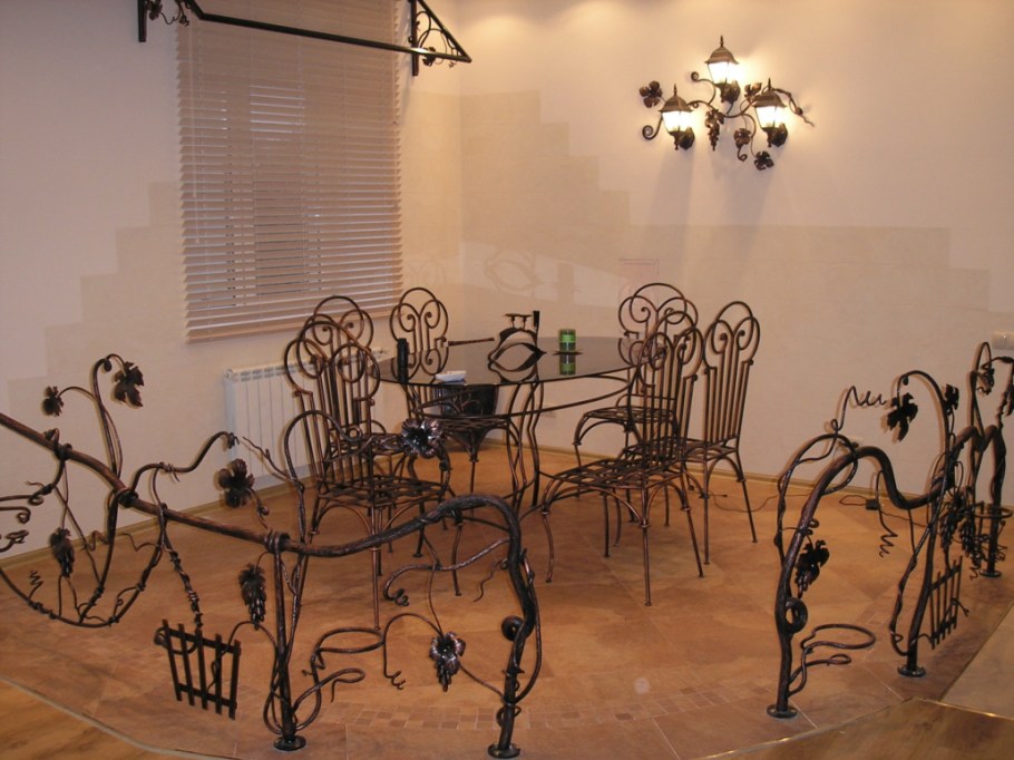 Кованые кухонные группы