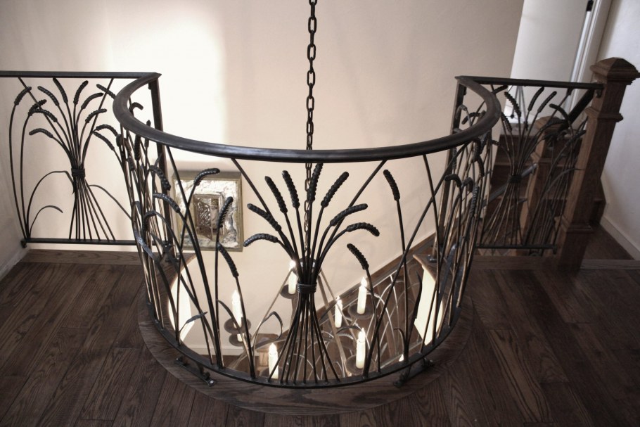 Кованые перила в стиле Модерн