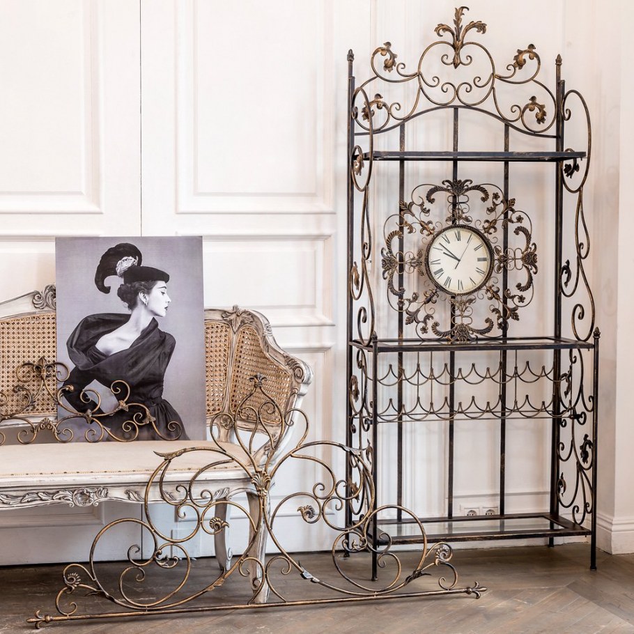 Кованые изделия в интерьере