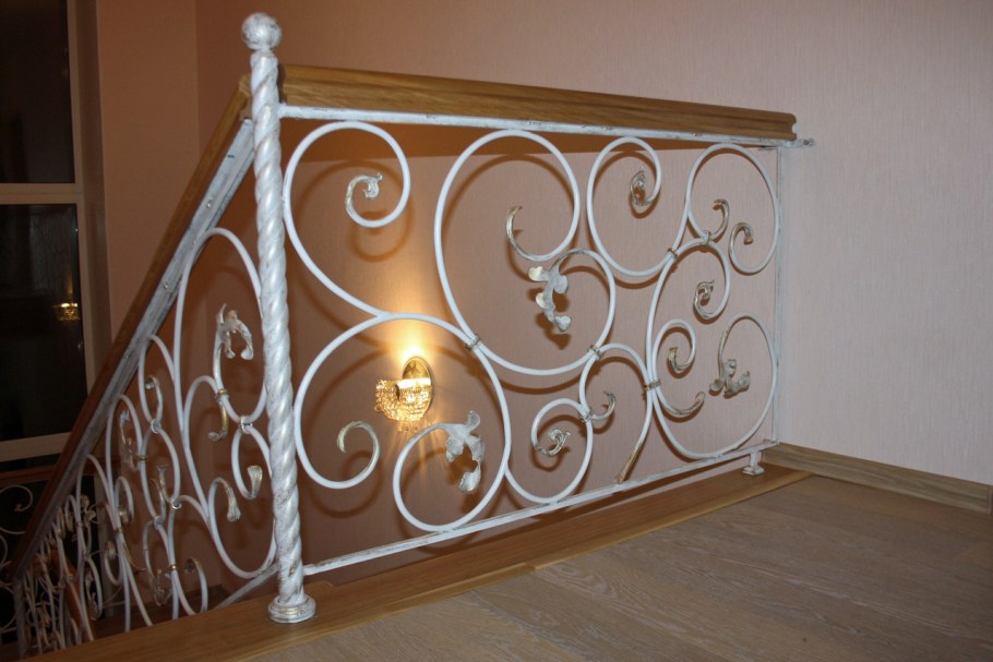 Кованые перила алладин