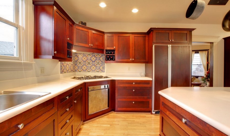 Кухня под цвет дерева