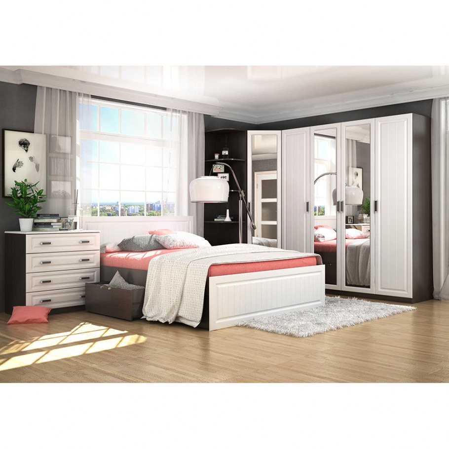 Спальня Прага Сурская мебель