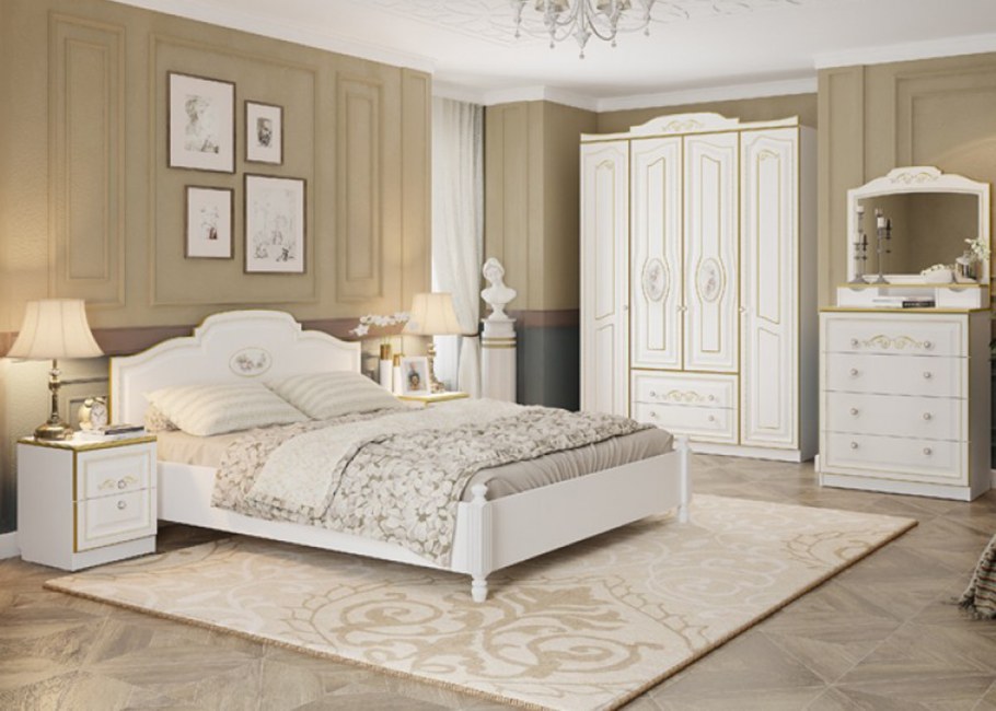 Спальный гарнитур "Диана Голд"