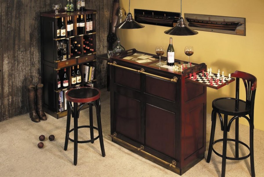 Барный стол икеа черный