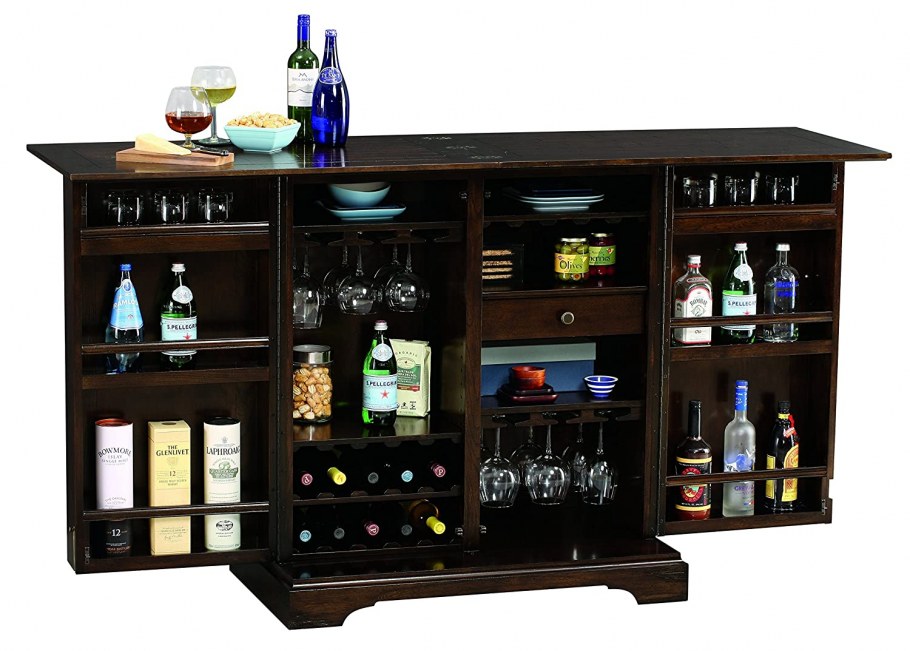 Барный стол с полками