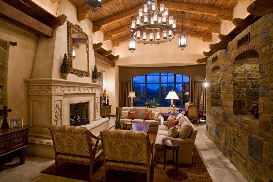 Тосканский стиль в интерьере