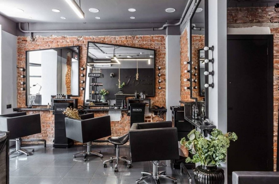 Интерьер парикмахерской