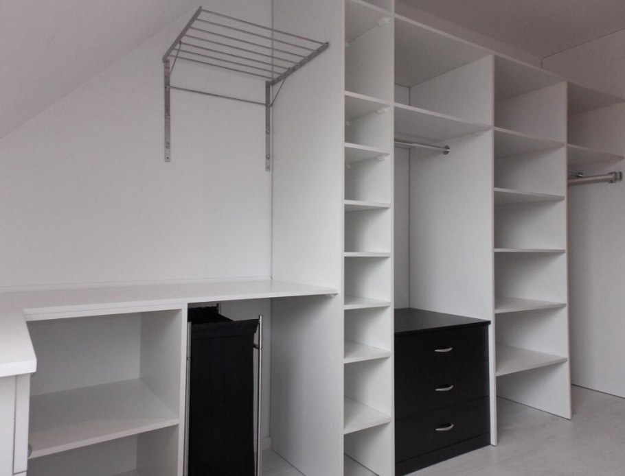 Гардеробные из ЛДСП