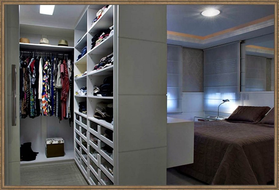 Стеллажная гардеробная аристо