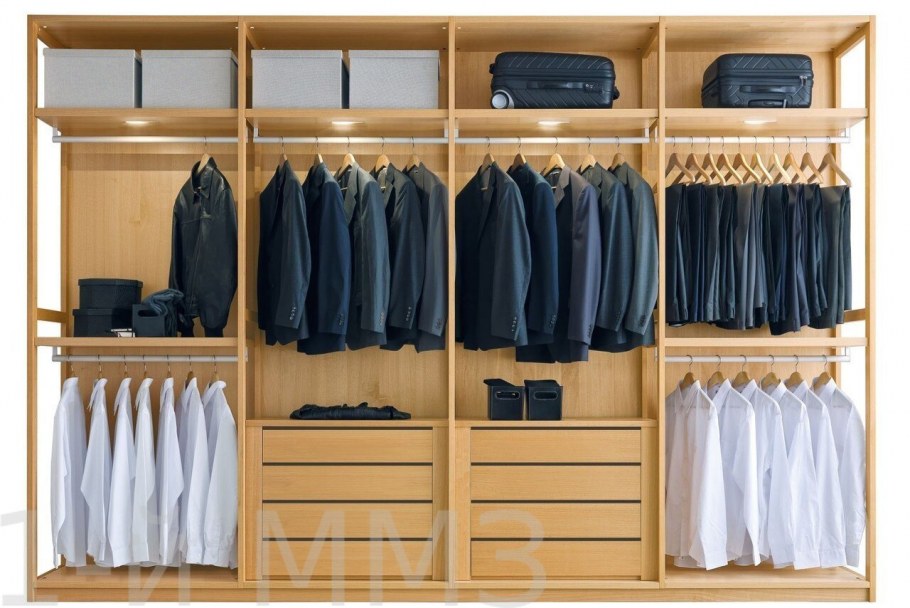 Елфа шведские гардеробные