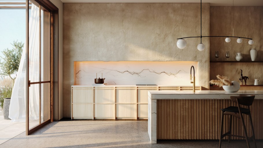 Кухня с островом