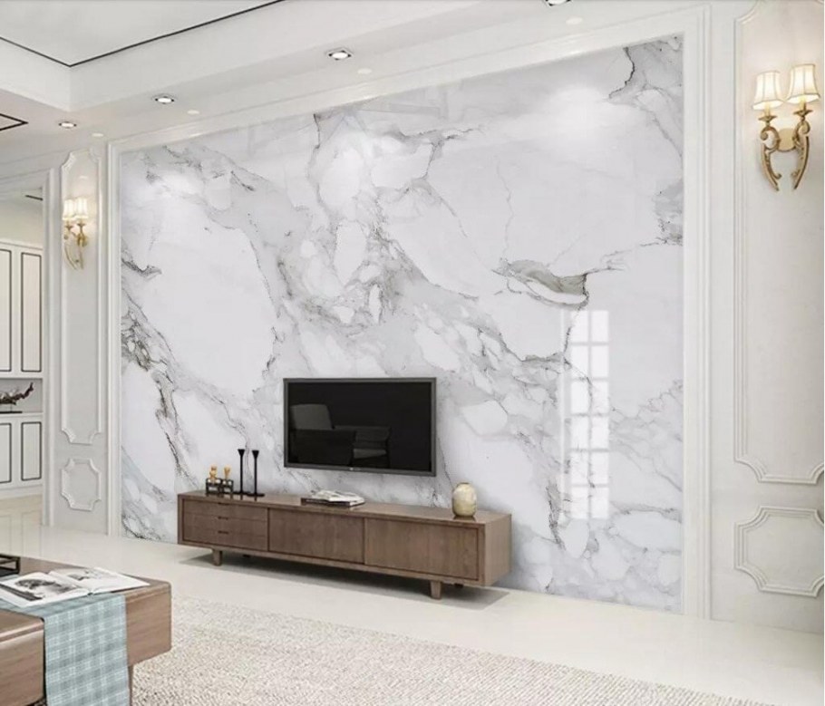 Большой телевизор в гостиной