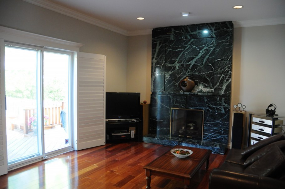 ТВ зона в гостиной