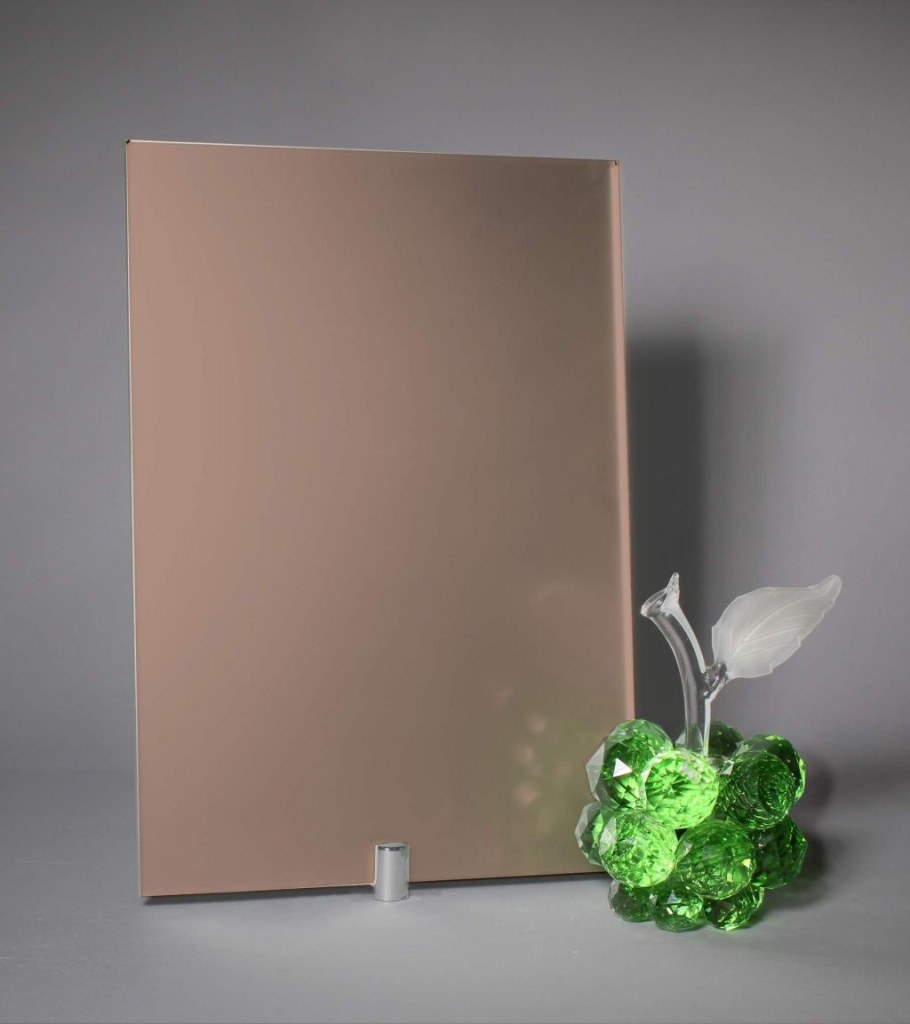 Зеркало сатинат серебро